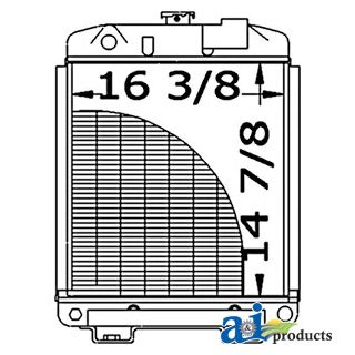 SBA310100280 - Radiator