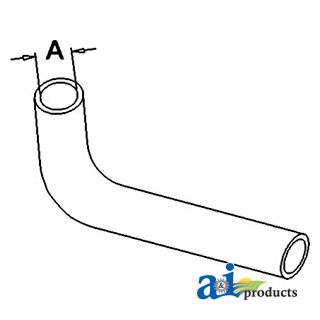 SBA310160050 - Radiator Hose, Upper