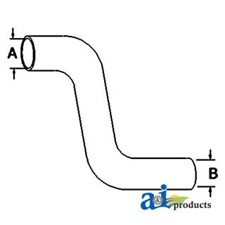 SBA310160290 - Radiator Hose, Upper