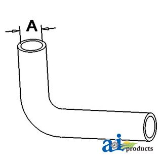 SBA310160430 - Radiator Hose, Upper