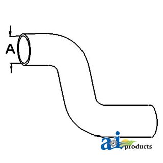SBA310160460 - Radiator Hose, Upper