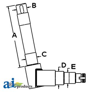 SBA330300390 - Spindle (LH)