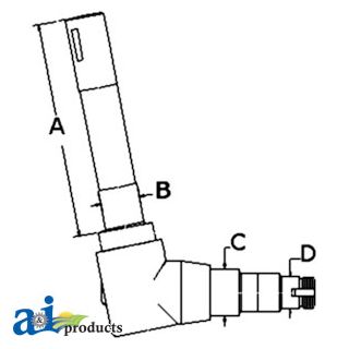 SBA330301650 - Spindle (LH)