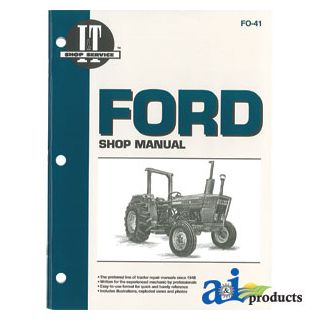 SMFO41 - Ford New Holland Shop Manual