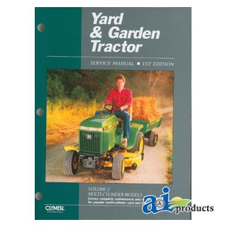 SMYGT21 - Yard & Garden Tractor Service Manual, Volume 2