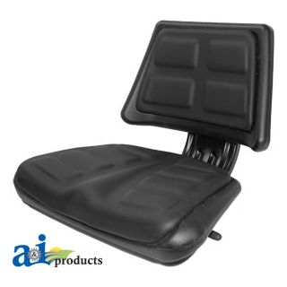 T110BL - Seat, Universal w/ Trapezoid Back, BLK