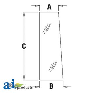 T164706 - Glass, Rear, Side (RH)