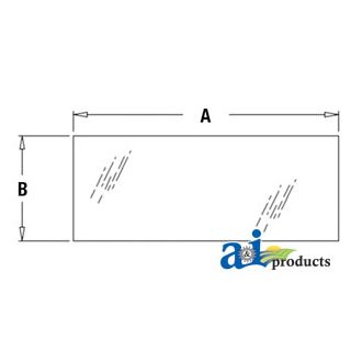 T201953 - Glass, Rear, Lower