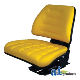 T222YL - Seat w/ Trapezoid Backrest, YLW