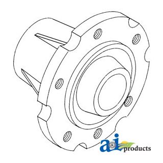T25809 - Hub, 6 Bolt