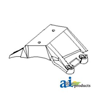 TEB503 - Base, Threshing Element; For Row 2 On Bullet Rotors, Set Of 3