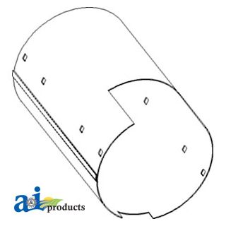TLJDE9650 - Tube, Grain Tank Loading, 12" Extension