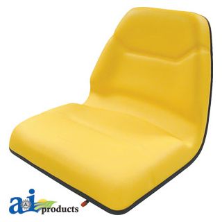 TMS111YL - Seat, Michigan Style, w/ Slide Track, Deluxe Cushion,