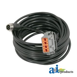 TRM20 - Cabcam Cable, Power / Video, Trimble Aggps Fmx, Cfx/ Fm-750 Or Fm-1000 Display To Wired Camera, 20'