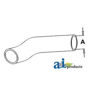TY22430 - Radiator Hose, Upper