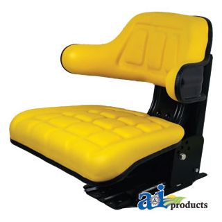 TY24763 - Complete Seat, Wrap Around Back W/ Arms, Ylw