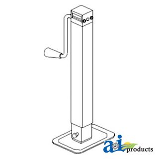 VLA2070 - Jack, Weld On Sidewind (7000 Lb.)