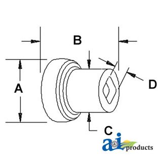 VLH6709 - Spool Spacer 3-5/8"