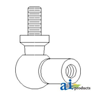 VPM1570 - End, Steel Cased Ball Joint Gas Strut