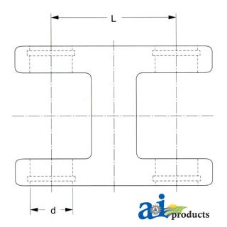 W040388 - Implement Yoke, Double