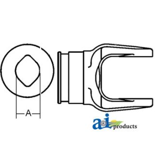 W041351 - Implement Yoke, Double