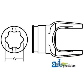 W168278-A - Outer Profile Yoke, S6