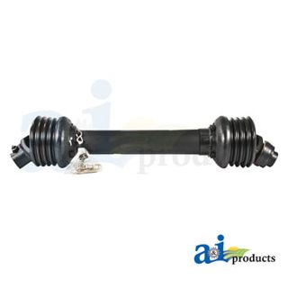 W243329-A - Contour Master Header Drive Shaft, 1-3/8" 21 Spline Slide Collar X 1-18" Hex Clamp