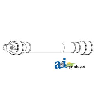 W243329 - Contour Master Header Drive Shaft, 1-3/8" 21 Spline Slide Collar X 1-18" Hex Clamp