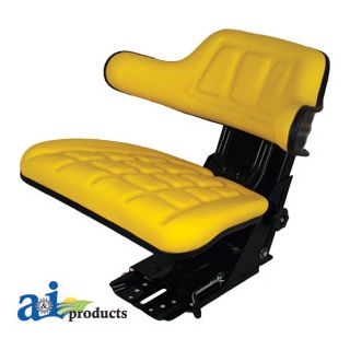 W316YL - Wrap Around Back W/ Arms, Ylw