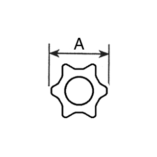 W333336 - Inner Profile Tube, w/ Drill Hole, S4GA