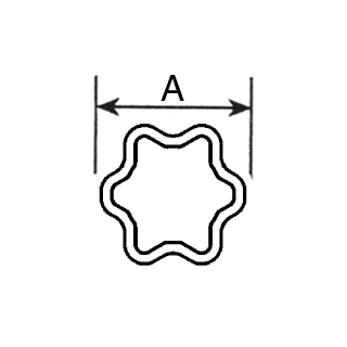 W370335 - Outer Profile Tube, W/O Drill Hole, S5