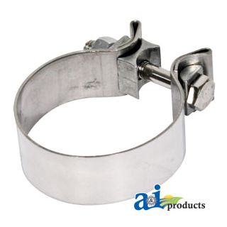 ZNL90873A - Clamp, 3", Stainless Steel, For 3" Chrome Stack