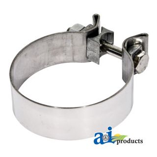 ZNL90874A - Clamp, 3 1/2", Stainless Steel, For 3 1/2" Chrome Stack