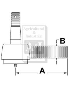 1026383M91 - Tie Rod, Inner	