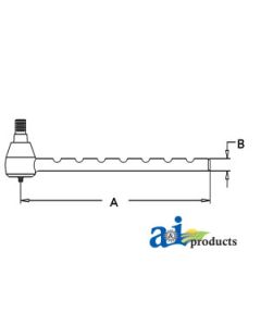 1028262M91 - Tie Rod, Outer	