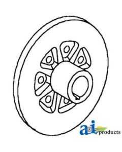 284922M1 - Hub w/ Pressure Plate for Throat Slip Clutch 	