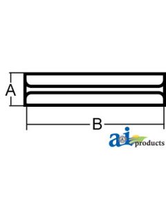 P10X55 - Roll Pin, 10 MM x 55 MM, 2 pack 	