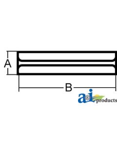 P10X90 - Roll Pin, 10 MM x 90 MM, 2 pack 	