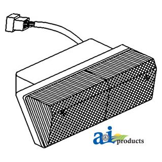 1425883M93 - Lamp, Front Side (LH)