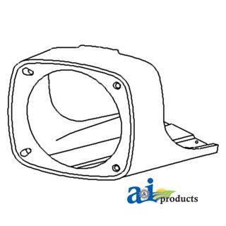 1860183M91 - Headlight Assembly R/H