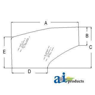 81871241 - Glass, Door (RH)