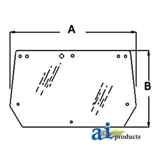 82005316 - Glass, Rear, Upper