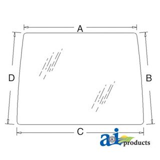 86511795 - Glass, Front Windshield