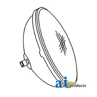 C5NN13007F - Sealed Beam Bulb (12 Volt)