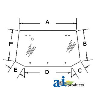 F0NN9442038BA - Glass, Rear