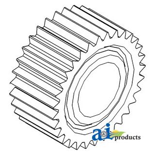 R59696 - Pinion Gear, Used w/ A-R59698 Shaft